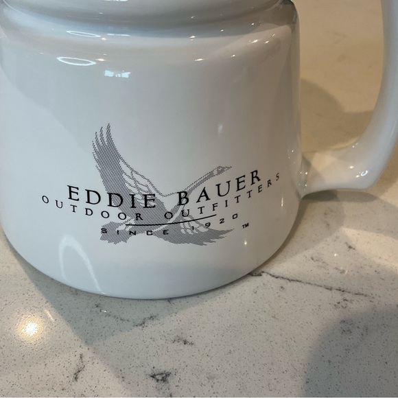Eddie Bauer  16 oz.Ceramic Travel Mug No Spill Lid/Great Condition. - Picture 2 of 11